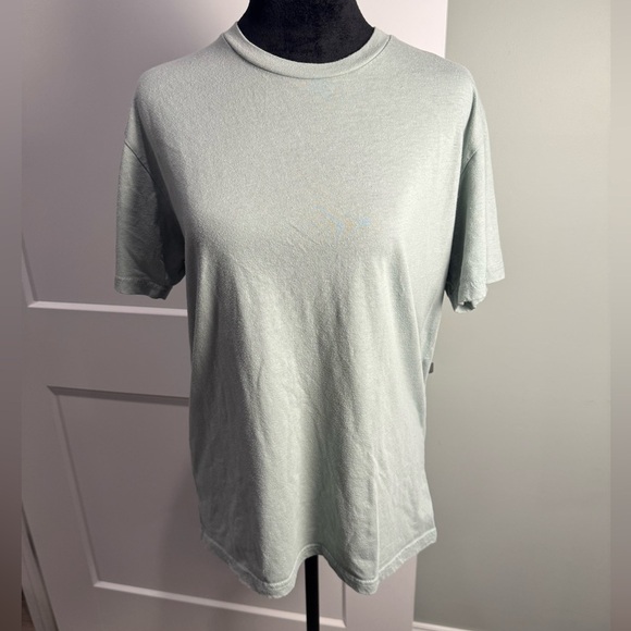 True classic Classic Crew Neck cotton straight cut black sage 2 shirts - Picture 3 of 6